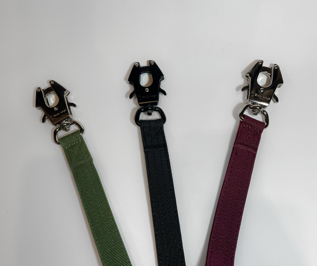 Tactical Dog Leash - Cherry Wine